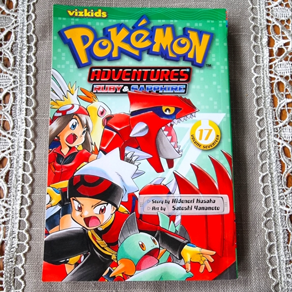 🌟3/$30 Sale!🌟Vizkids Pokémon Adventures Ruby & Sapphire Vol. 17 Softcover Book